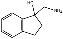 1-(氨基甲基)-2,3-二氢-1H-茚-1-醇 结构式