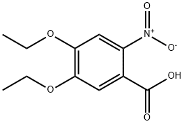 4,5-DIETHOXY-2-NITRO BENZOIC ACID Structure