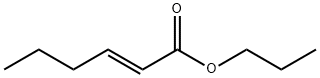 propyl (E)-hex-2-enoate Struktur