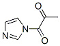 1H-Imidazole, 1-(1,2-dioxopropyl)- (9CI) Struktur