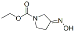 1-Pyrrolidinecarboxylic  acid,  3-(hydroxyimino)-,  ethyl  ester|