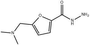 5-[(二甲氨基)甲基]呋喃-2-碳酰肼, 103852-00-2, 结构式