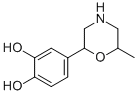 Pyrocatechol, 4-(6-methyl-2-morpholinyl)- (6CI) 结构式