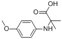 N-(4-甲氧苯基)-2-甲基丙氨酸,103856-06-0,结构式