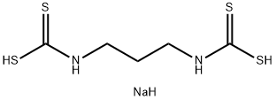 PROPYLENBISDITHIOCARBAMAT SODIUM SALT HYDRATE 结构式