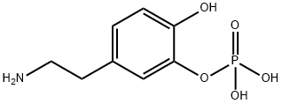dopamine-3-phosphate ester Struktur