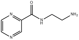 N-(2-Aminoethyl)pyrazine-2-carboxamide Struktur