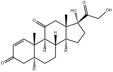 (5ALPHA)-17,21-二羟基-孕甾-1-烯-3,11,20-三酮,103881-93-2,结构式