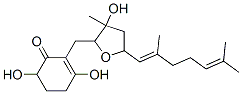 3,6-Dihydroxy-2-[[5-(2,6-dimethyl-1,5-heptadienyl)-3-methyl-3-hydroxyoxolan-2-yl]methyl]-2-cyclohexen-1-one|