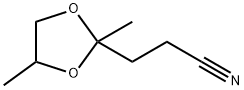 1,3-Dioxolane-2-propanenitrile,  2,4-dimethyl-|