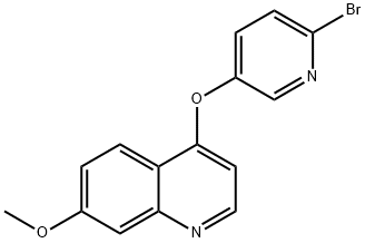 4-(6-브로모피리딘-3-일옥시)-7-메톡시퀴놀린