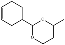 2-CYCLOHEX-3-ENYL-4-METHYL-1,3-DIOXANE Struktur