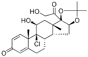 9-Chloro TriaMcinolone Acetonide Structure