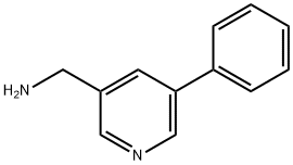 (5-phenylpyridin-3-yl)methanamine Struktur