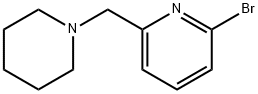 2-BROMO-6-PIPERIDIN-1-YLMETHYL-PYRIDINE Struktur