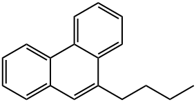 9-ブチルフェナントレン 化学構造式