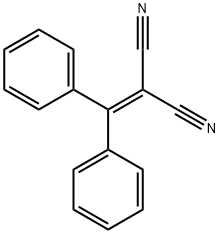 2-ベンズヒドリリデンマロノニトリル 化学構造式