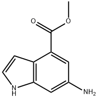 6-氨基吲哚-4甲酸甲酯,103956-00-9,结构式