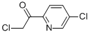 Ethanone, 2-chloro-1-(5-chloro-2-pyridinyl)- (9CI),103962-11-4,结构式