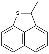 2-メチル-2H-ナフト[1,8-bc]チオフェン 化学構造式