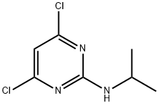 4,6-dichloro-N-isopropylpyriMidin-2-aMine 化学構造式