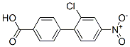 4-(2-Chloro-4-nitrophenyl)benzoic acid Struktur