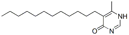 5-dodecyl-6-methyl-1H-pyrimidin-4-one Structure