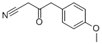 4-METHOXY-BETA-OXO-BENZENEBUTANENITRILE Structure