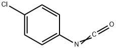 对氯苯异氰酸酯, 104-12-1, 结构式
