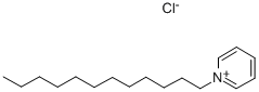 1-ドデシルピリジニウムクロリド 化学構造式