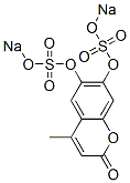 1040-23-9 disodium (4-methyl-2-oxo-2H-1-benzopyran-6,7-diyl)disulphate 