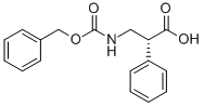 (R)-3-(((苄氧基)羰基)氨基)-2-苯基丙酸, 1040-59-1, 结构式