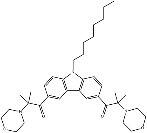 3,6-BIS(2-METHYL-2-MORPHOLINOPROPIONYL)-9-OCTYLCARBAZOLE|3,6-双(2-甲基-2-吗啉丙酰基)-9-辛基咔唑