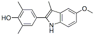 104007-80-9 2-(4-hydroxy-3,5-dimethylphenyl)-5-methoxy-3-methylindole