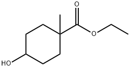 ethyl 4-hydroxy-1-Methylcyclohexanecarboxylate Struktur