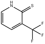 3-(Trifluoromethyl)pyridine-2-thiol Struktur