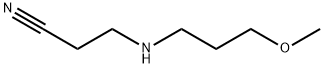 3-[(3-METHOXYPROPYL)AMINO]PROPANENITRILE,1040687-90-8,结构式