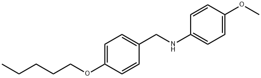 N-(4-Methoxyphenyl)-N-[4-(pentyloxy)benzyl]amine Structure