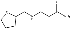 3-[(TETRAHYDRO-2-FURANYLMETHYL)AMINO]PROPANAMIDE 结构式