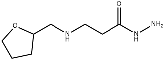 3-[(TETRAHYDRO-2-FURANYLMETHYL)AMINO]-PROPANOHYDRAZIDE Struktur