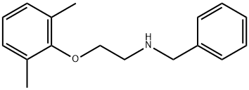 N-Benzyl-2-(2,6-dimethylphenoxy)-1-ethanamine Struktur