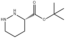 (S)-tert-butyl piperazine-3-carboxylate Struktur