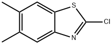 2-CHLORO-5,6-DIMETHYL-1,3-BENZOTHIAZOLE 结构式