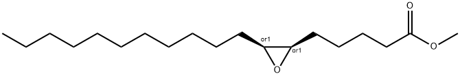 Octadecanoic acid, 6,7-epoxy-, methyl ester, cis- Struktur