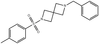 2,6-Diazaspiro[3.3]heptane, 2-[(4-Methylphenyl)sulfonyl]-6-(phenylMethyl)- Structure