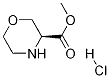 (S)-吗啉-3-甲酸甲酯盐酸盐,1041173-28-7,结构式