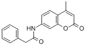 4-METHYL-7-(PHENYLACETAMIDO)COUMARIN Structure
