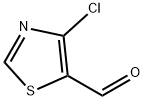 4-クロロチアゾール-5-カルボキシアルデヒド 化学構造式