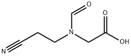 Glycine, N-(2-cyanoethyl)-N-formyl- (9CI) Structure
