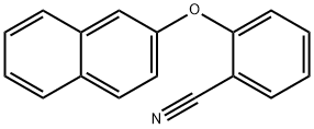 2-(2-Naphthyloxy)benzonitrile Structure